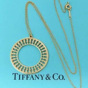 Tiffany & Co. Circular Gold Necklace
